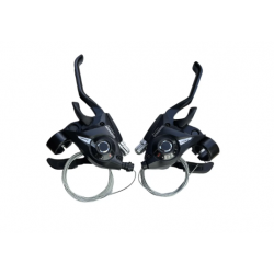 Моноблоки під Shimano з гальмівними ручками  3+7 швидкостей