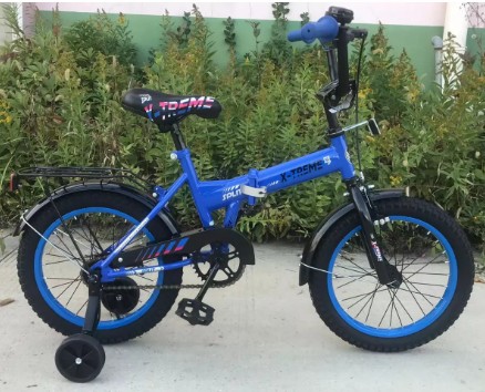 Дитячий велосипед X-Treme SPLIT 16" синій