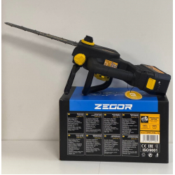 Акумуляторна Пила ланцюгова ZEGOR CSPB-21BL-12" 2*(21 V, 6 Ач) PROFESSIONAL