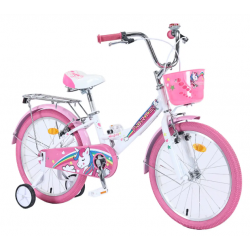 Дитячий велосипед 18" Forte SUNNY біло-рожевий