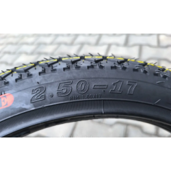 Резина 2.50-17 з камерою Тайвань 6 PR SС-TYRE на мотоцикл