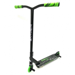 Трюковий самокат Skyper Dangerous колеса 110 мм Пеги 5-12 років зелений