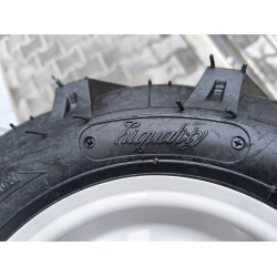 Колесо в зборі 4.00-8 зубаті на мотоблок фірми Hiquality ялинка