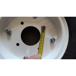 Колесо в зборі 4.00-8 зубаті на мотоблок фірми Hiquality ялинка