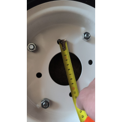 Колесо в зборі 4.00-8 зубаті на мотоблок фірми Hiquality ялинка