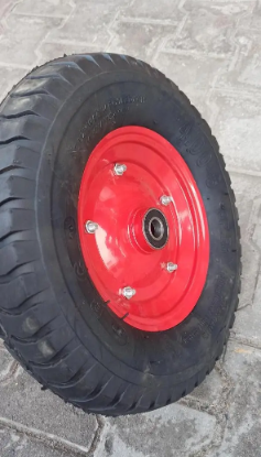 Колесо в зборі 4.80/4.00-8 до садової та будівельної тачки фірми ВС 8 PR Польща