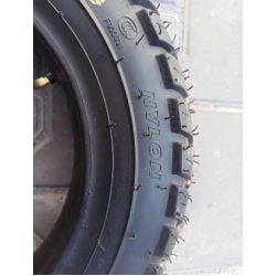 Шина на скутер 3.50-10 з камерою Тайвань шипована SC-TYRE-124