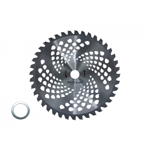 Ніж победитовий вигнутий (тарілка) для бензокоси