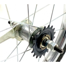 Колесо заднє 16 сталь з втулкою