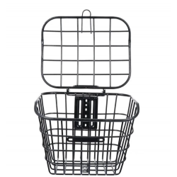 Кошик велосипедний сталевий з кришкою