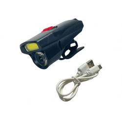 Велофара акумуляторна з зарядкою під USB модель DG-C20