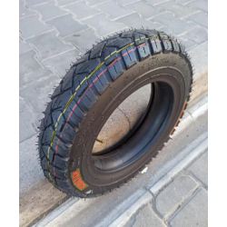 Шина на скутер 3.50-10 з камерою Тайвань шипована SC-TYRE-124