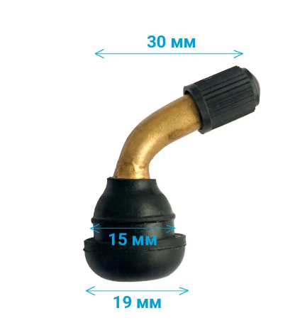 Ніпель безкамерний вентиль для скутерів