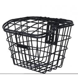 Кошик велосипедний сталевий з кришкою