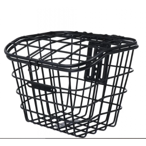 Кошик велосипедний сталевий з кришкою