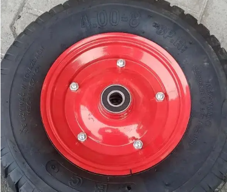 Колесо в зборі 4.80/4.00-8 до садової та будівельної тачки фірми ВС 8 PR Польща