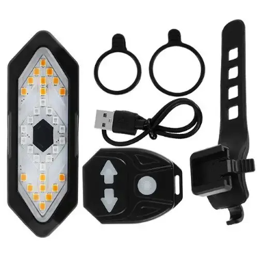 Задній стоп з поворотами на велосипед безпроводний FY-1820