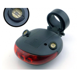 Задня велофара з лазерною доріжкою 