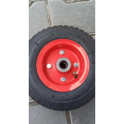 Колесо 2.50-4 в зборі камерне на візок