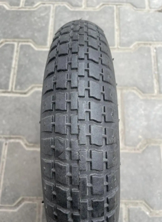 Колесо 3.25/3.00-8 в зборі до садової тачки 