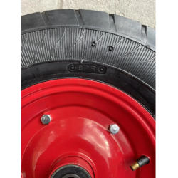 Колесо в зборі 4.00-8 8-PR до садової/будівельної тачки з 204 підшипником 