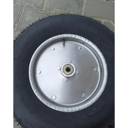 Колесо в зборі 4.00-10 до будівельної тачки Compass під вісь 17 мм та 20 мм
