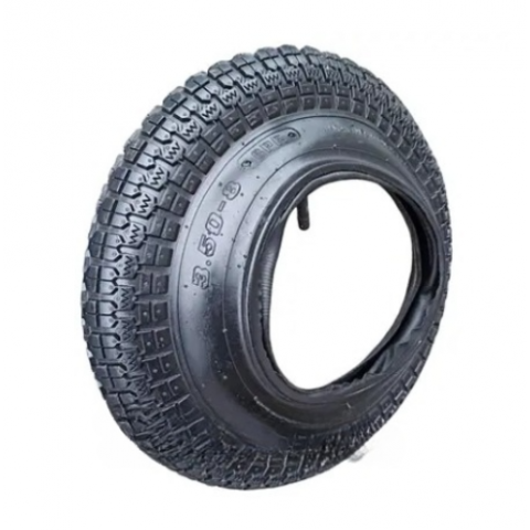 Шина з камерою 3.50-8 на тачку посилена Тайвань 8 PR