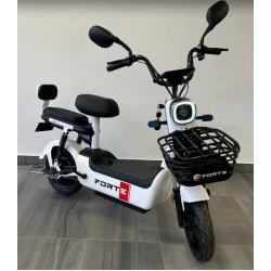 Велоскутер акумуляторний FORTE LUCKY 500 Вт білий
