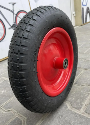 Колесо 3.25/3.00-8 в зборі до садової тачки 
