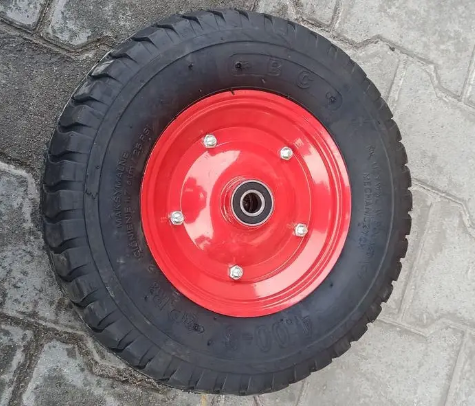 Колесо в зборі 4.80/4.00-8 до садової та будівельної тачки фірми ВС 8 PR Польща