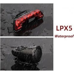 Задній стоп із поворотниками бездротовий для велосипеда Bike Horn Taillight