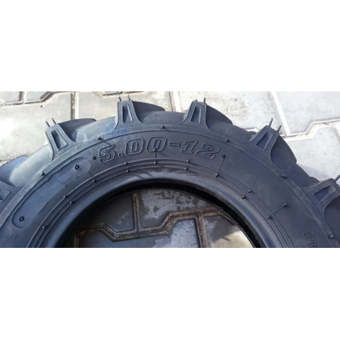 Покришка з камерою на мотоблок 5.00-12 зуб R-1 