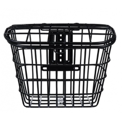 Кошик велосипедний сталевий з кришкою