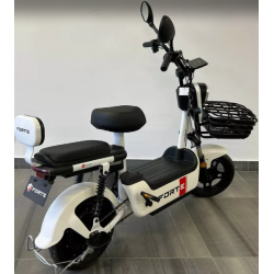 Велоскутер акумуляторний FORTE LUCKY 500 Вт білий