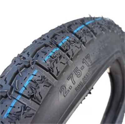 Шина з камерою 2.75-17 трасова 6 PR для мотоцикла Альфа Дельта