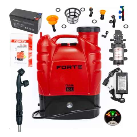 Обприскувач акумуляторний 16 літрів Forte CL-16A