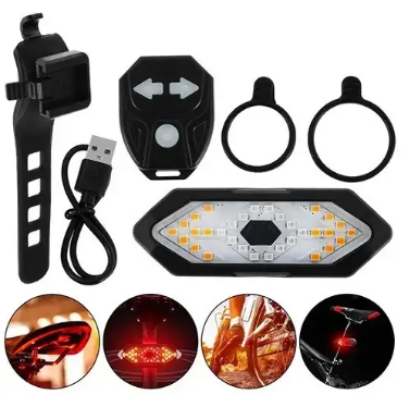 Задній стоп з поворотами на велосипед безпроводний FY-1820