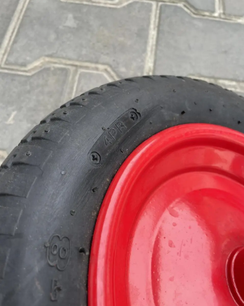 Колесо 3.25/3.00-8 в зборі до садової тачки 