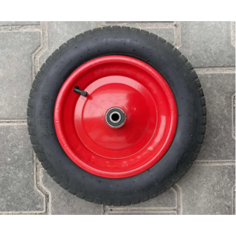 Колесо 3.25/3.00-8 в зборі до садової тачки 