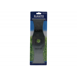 Ніж для мотокоси 2Т із зубцями нержавіюча сталь