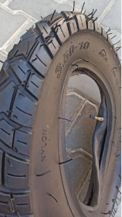 Покришка 3.50-10 з камерою на будівельну тачку