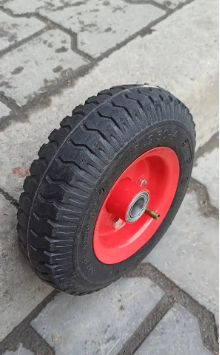 Колесо 2.50-4 в зборі камерне на візок