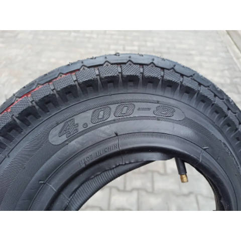 Покришка з камерою 4.00-8 до тачки 8 PR протектор Квадрат