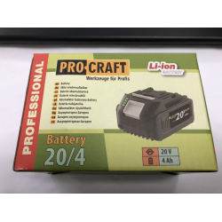 Акумуляторна батарея Procraft Battery 20В 4А/год