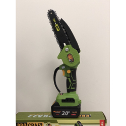 Акумуляторна міні пила Procraft PKA22 1 акб + зарядний пристрій