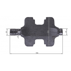 Балансувальний вал (верхній) SF-138-2