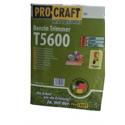 Бензокоса Procraft T5600 4-х тактна (3 ножі+ 1 котушка)