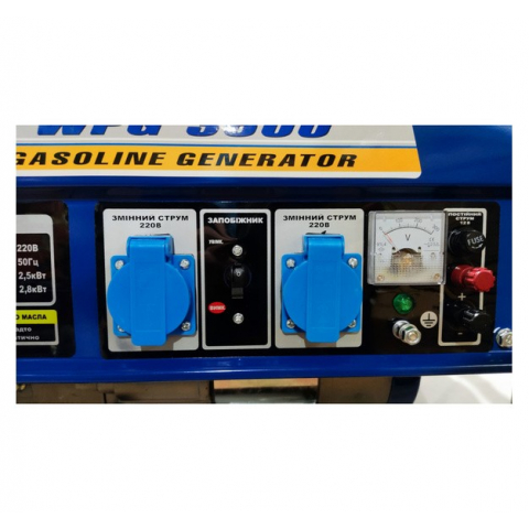 Бензиновий генератор Werk WPG 3600  кВт: 2,8