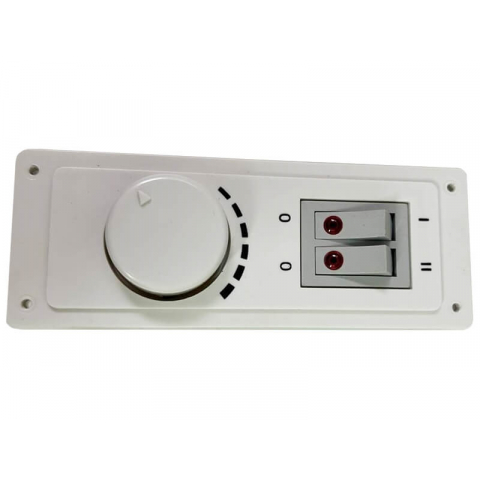 Блок керування конвектора (реостат + кнопка)