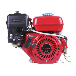 Двигун 170FE - бензин (під шпонку діаметр 19 мм) (7 к.с.) з електростартером TATA